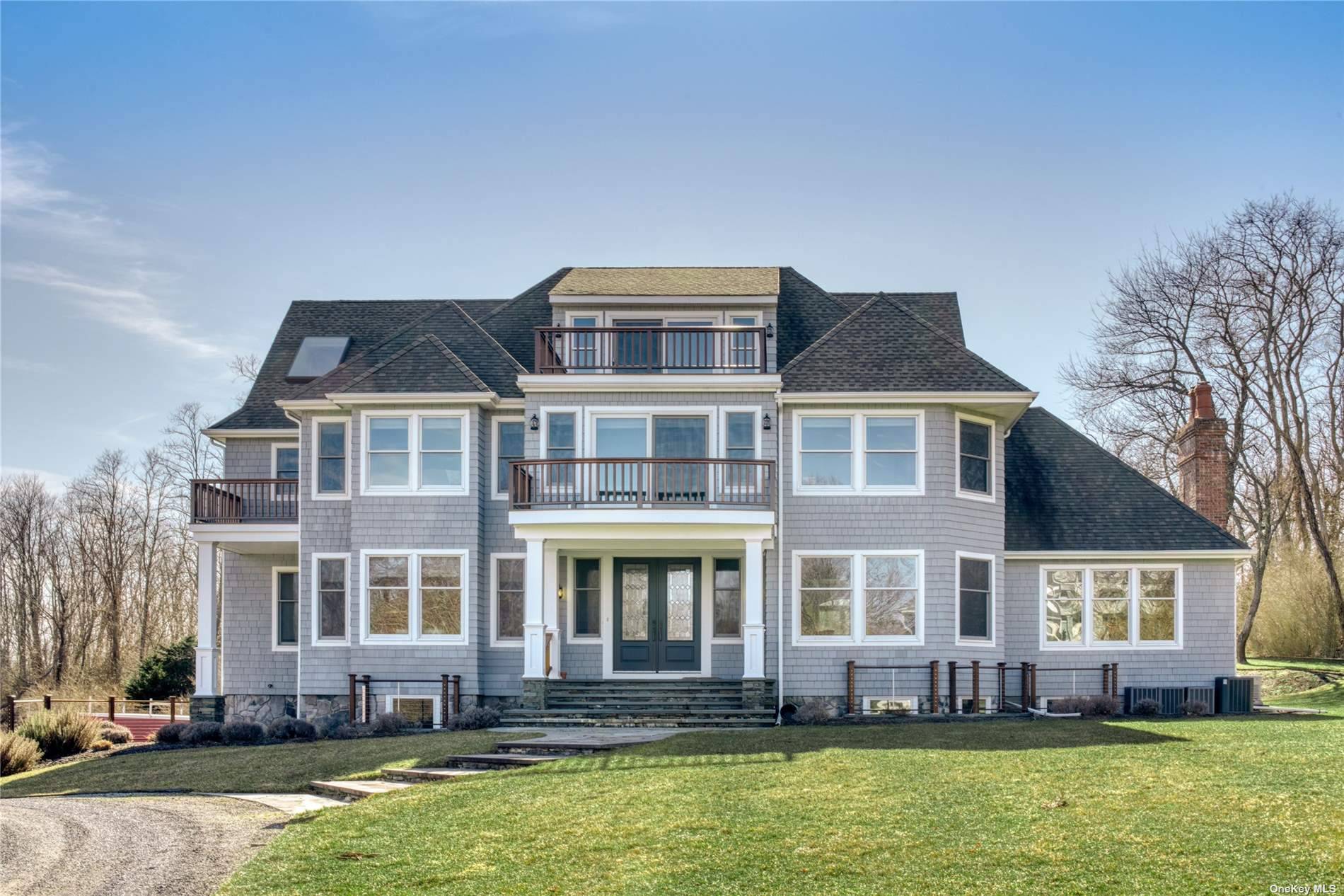 Amazing North Fork home wiht HEATED salt water pool located in Grandview Estates featuring with 4 bedrooms 1st floor bedroom with ensuite, 2 ensuite guest bedroom on the second floor ...