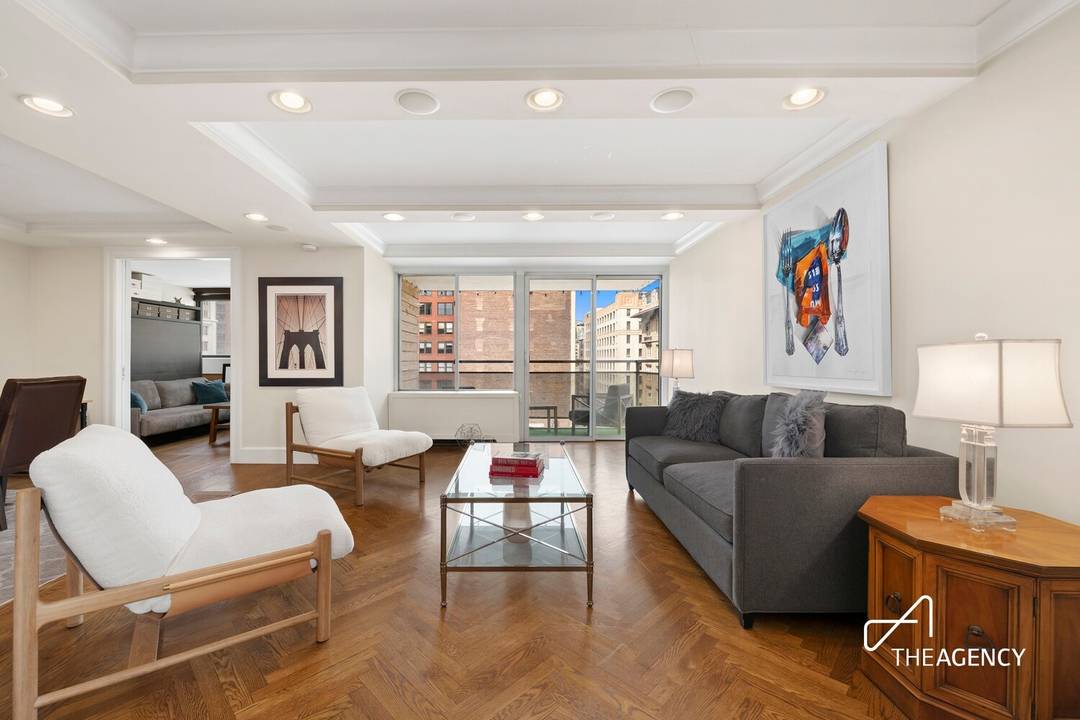 Expansive scale and thoughtful design define Residence 14ABC at the Gramercy Spire, where the lobby and entrance are undergoing a full transformation.