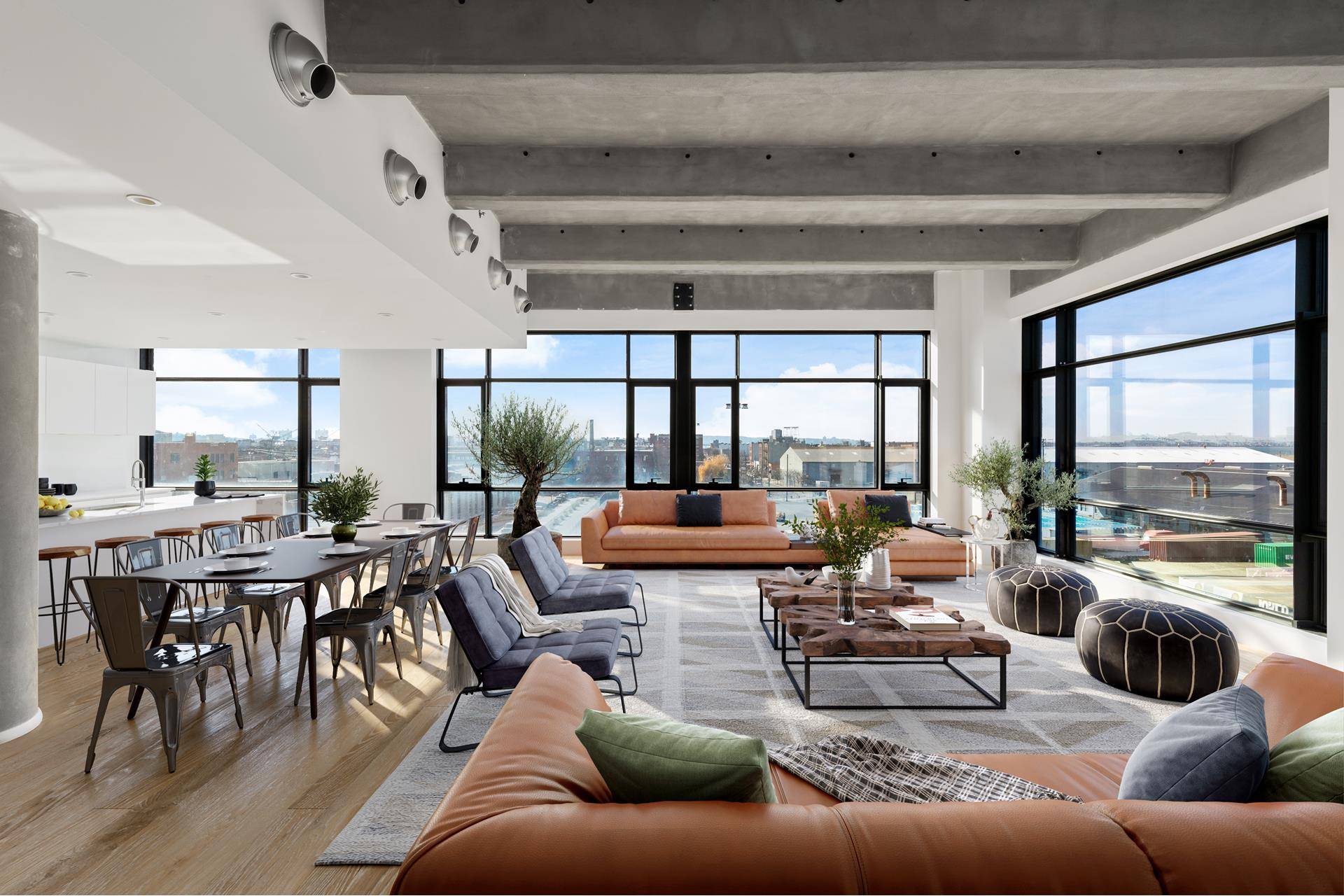 Residence 4A1 2, 858sf RARE CORNER UNIT 3 BED with 3.