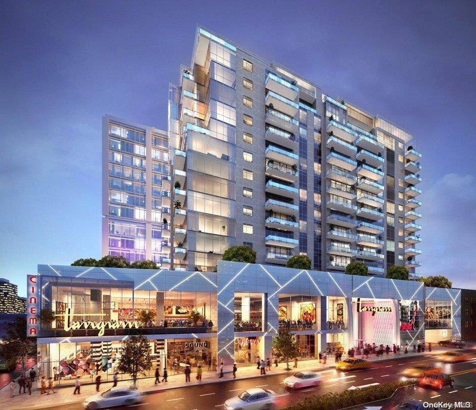 Take Prince St to 39th Ave, Main residential lobby is located at 133 27 39th Ave.