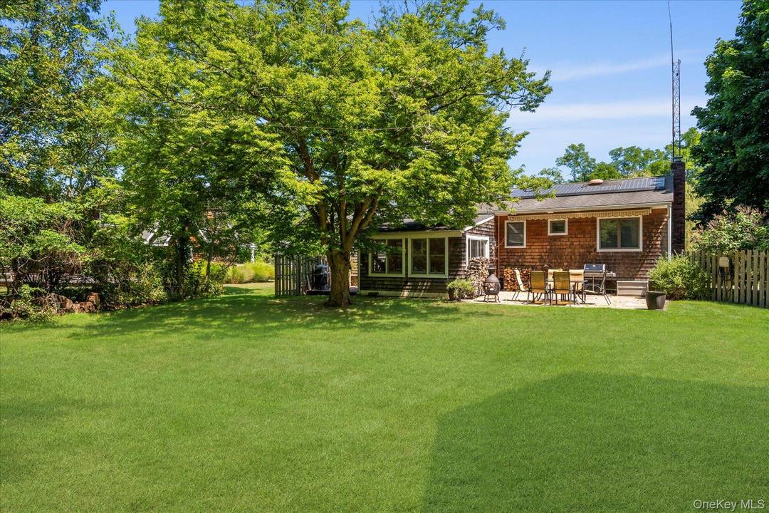 Nestled on a serene. 58 acre parcel just minutes from Wades Beach and Fresh Pond, this well maintained ranch style home offers the perfect blend of classic Shelter Island charm ...