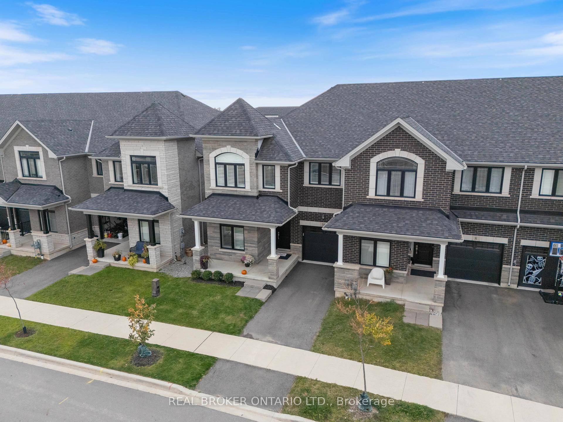 Rare find freehold townhouse 4 bedrooms main floor den, primary ensuite bathroom connecting through walk through closet and bonus junior ensuite inside front bedroom.