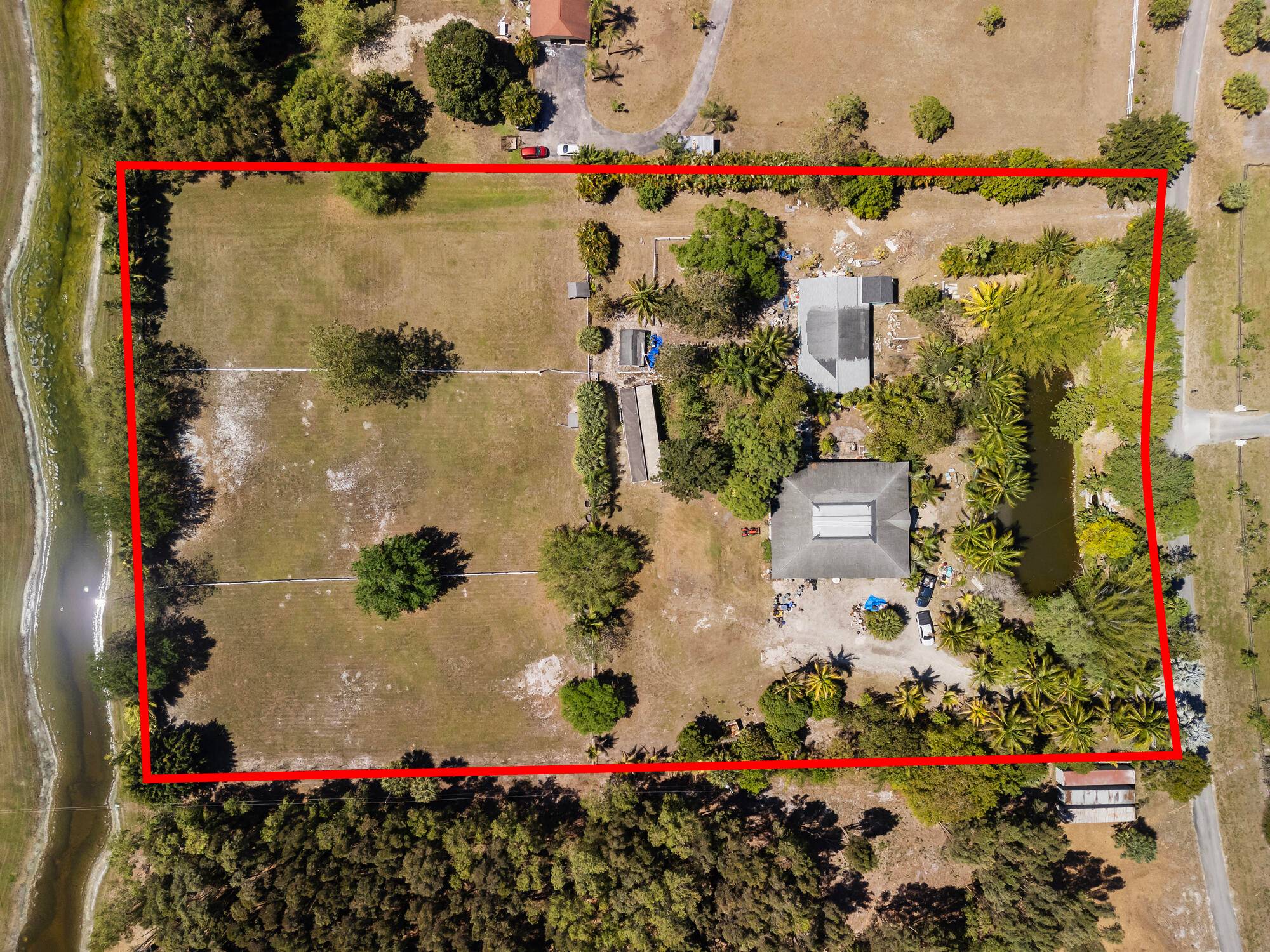 Discover a rare find nestled within 5 sprawling acres of pristine land, offering an unparalleled blend of serenity and adventure.