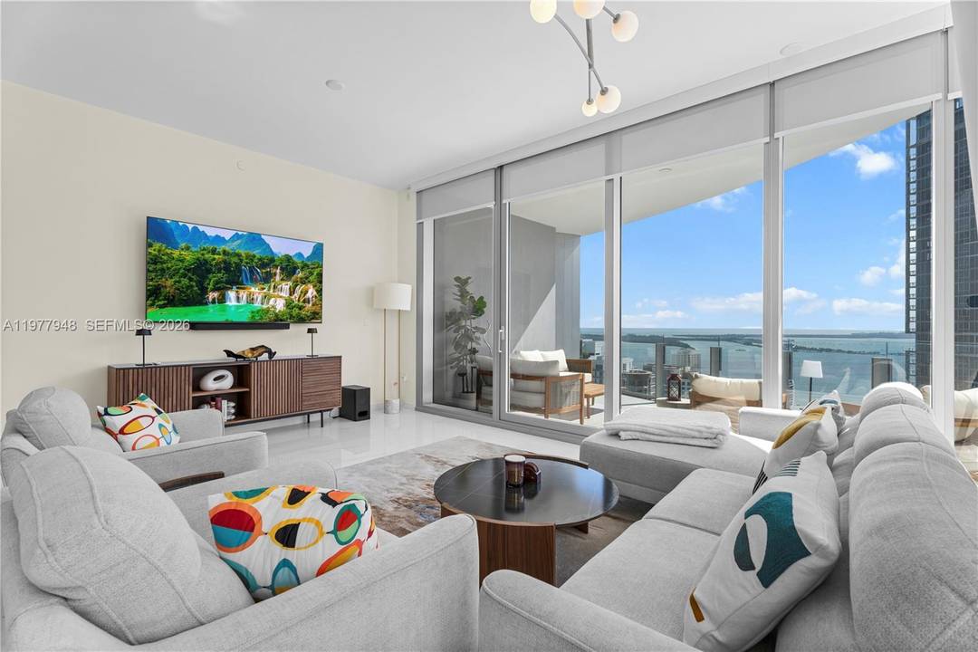 Luxury furnished residence at the iconic Aston Martin Residences, Unit 4007.