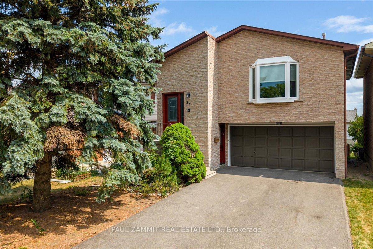 Location, Location, Location Great Family Home, Approx 3000 SqFt of Living Space, 4 Bedroom 5 Level Backsplit Located on a Quiet Street, Double Car Garage, Finished Walk out Basement with ...