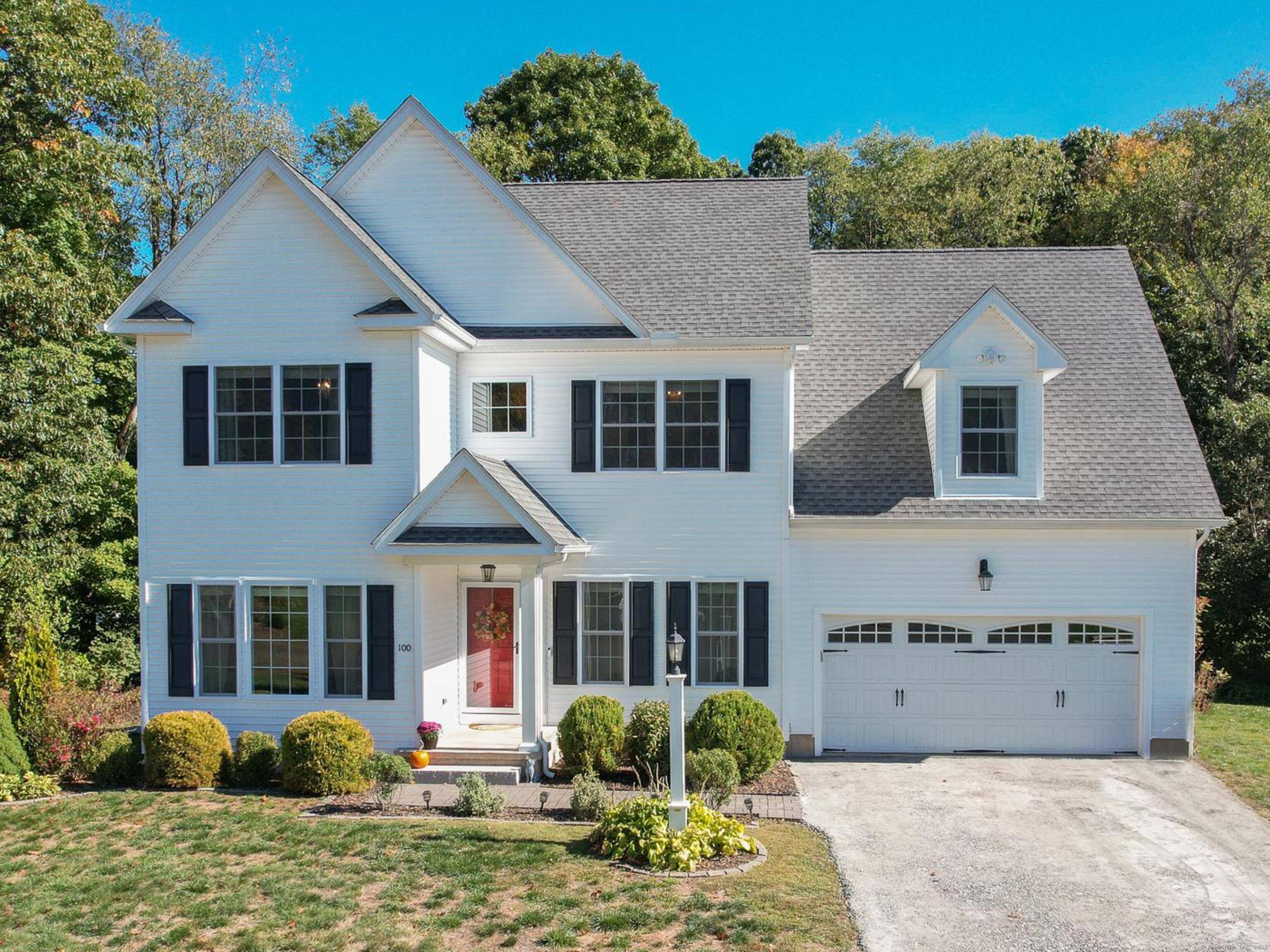 Tucked away at the end of a quiet cul de sac, this newer custom built colonial is located on one the premier lots in the development and is the perfect ...