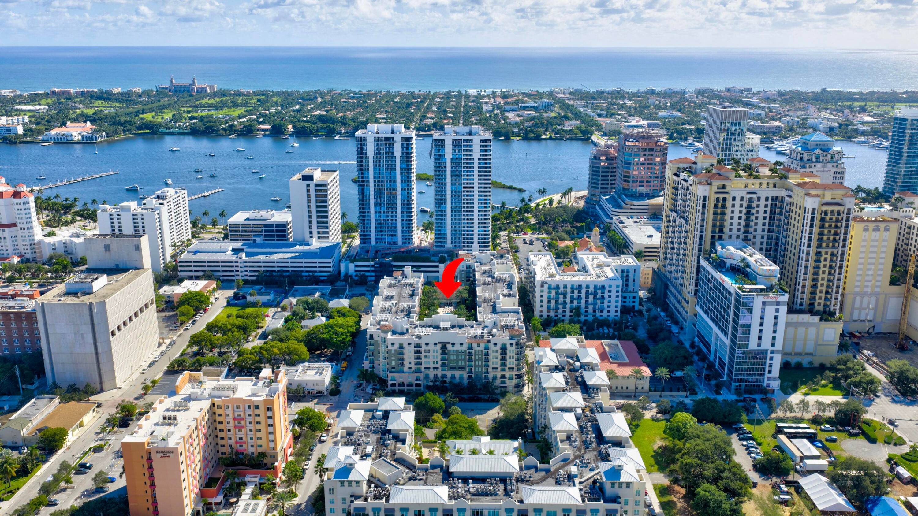 Experience City Living at its best in this beautiful turnkey 2 bedroom 2 bath fully furnished condo conveniently located in the heart of Downtown West Palm Beach.