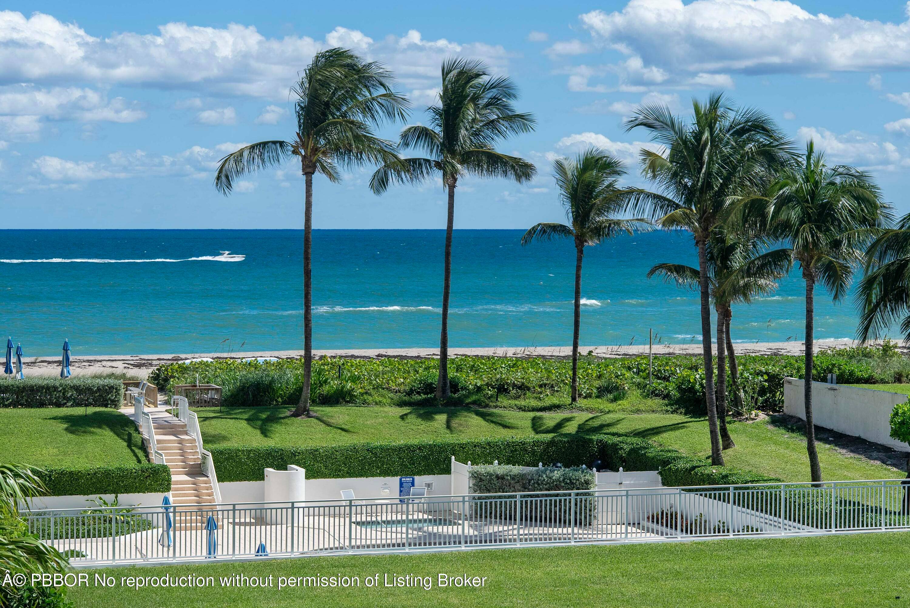 Rare opportunity in this oceanfront PB Stratford spacious 2, 695 sf.