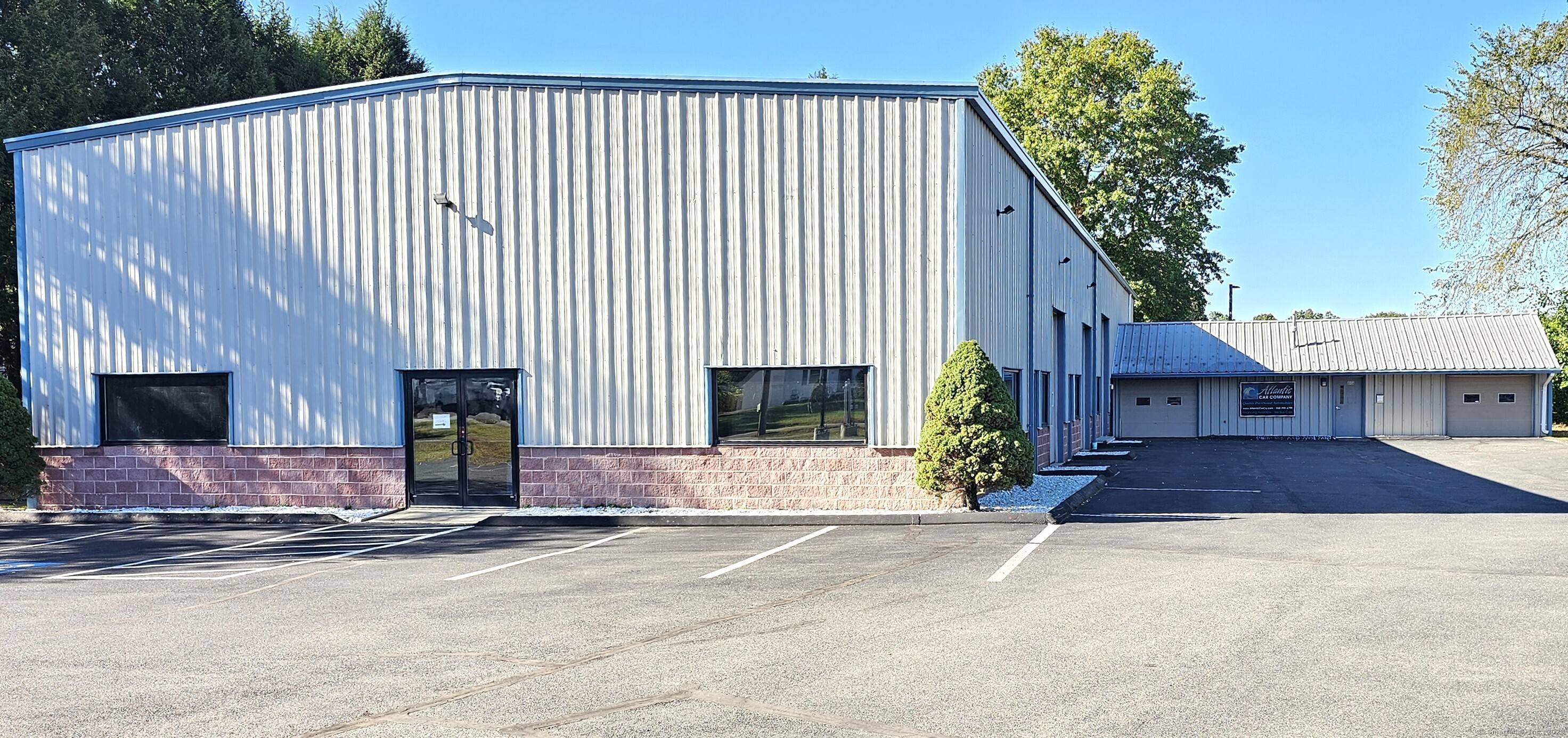 This exceptional commercial property on Rt 5 in East Windsor offers the rare opportunity to lease an entire 9, 250 sqft building in a prime, high visibility location.