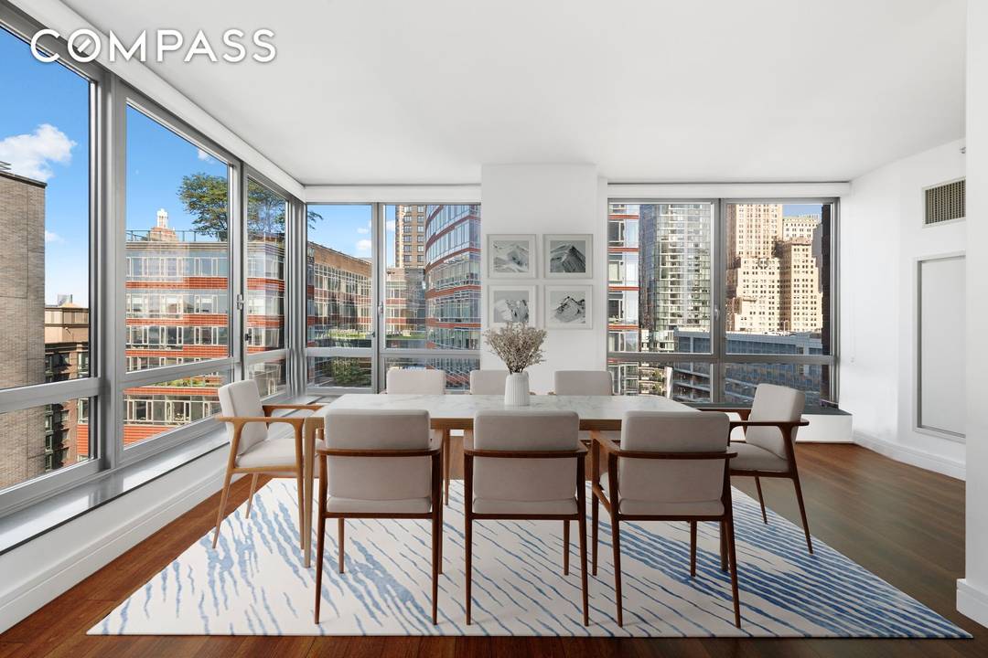 Experience modern luxury in this stunning 3 bedroom, 3 bath residence at Millennium Tower Residences, located in the heart of Battery Park City.