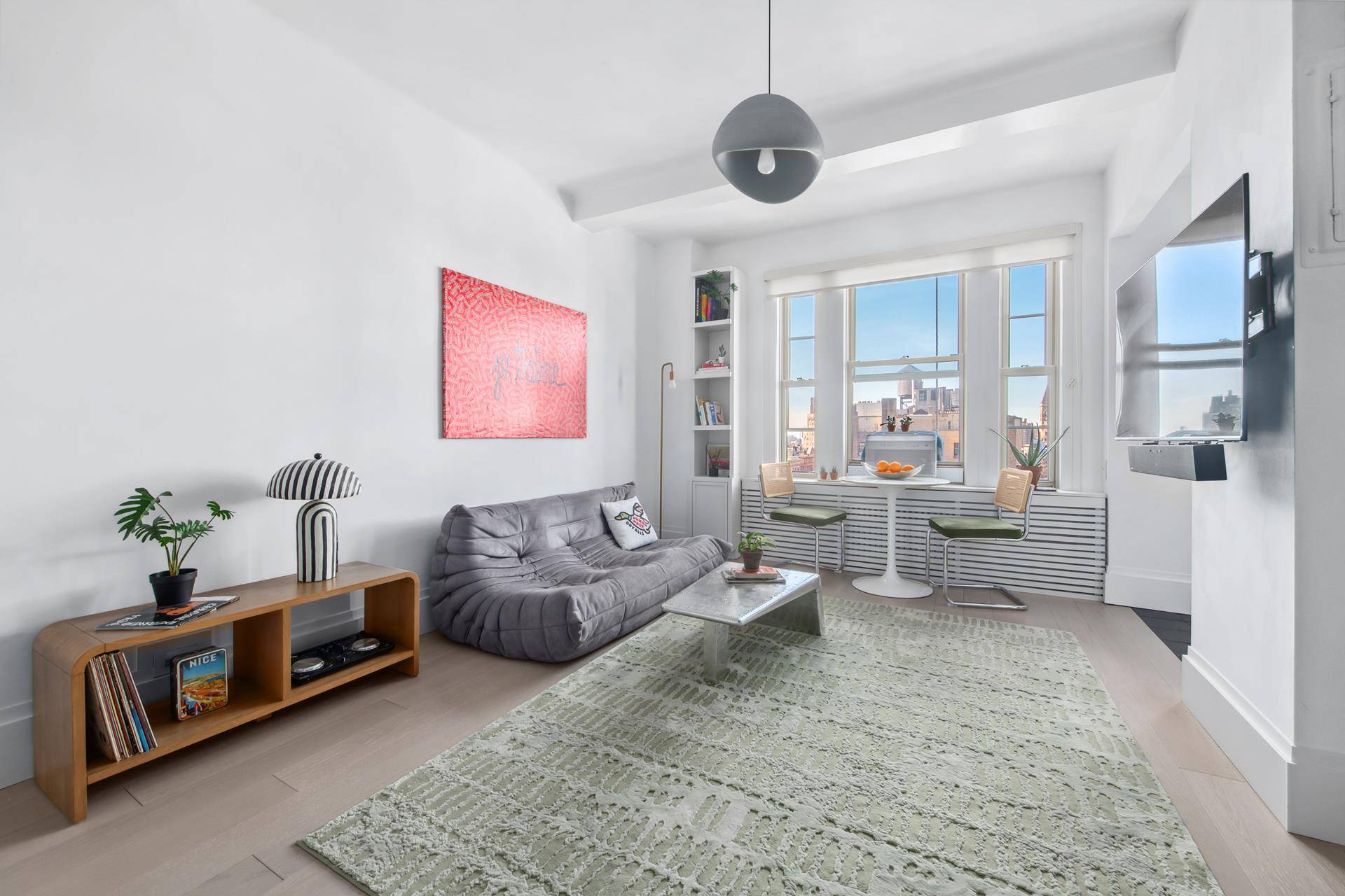 Rare Opportunity at 24 Fifth Avenue Apt 931 Welcome to one of the most sought after studio lines in this historic prewar building, offering stunning western views of the West ...