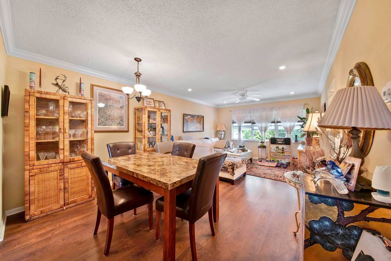 Experience the active Florida lifestyle in this charming 2 bedroom, 1 bathroom condo with a stunning golf view.