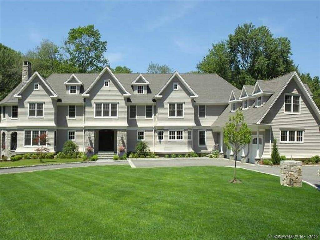 Stunning, spacious stone and cedar custom built home in North Stamford.