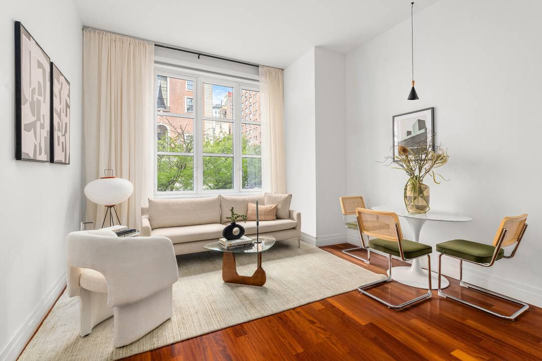 Experience the rare Park Avenue loft lifestyle in this expansive 1 bedroom, 1.