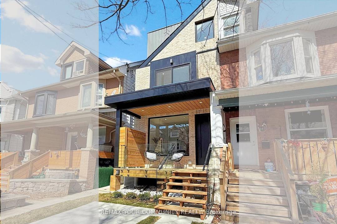 In the heart of Leslieville, discover the future of modern living in this newly built three story home filled with character, Charm and thoughtful design.