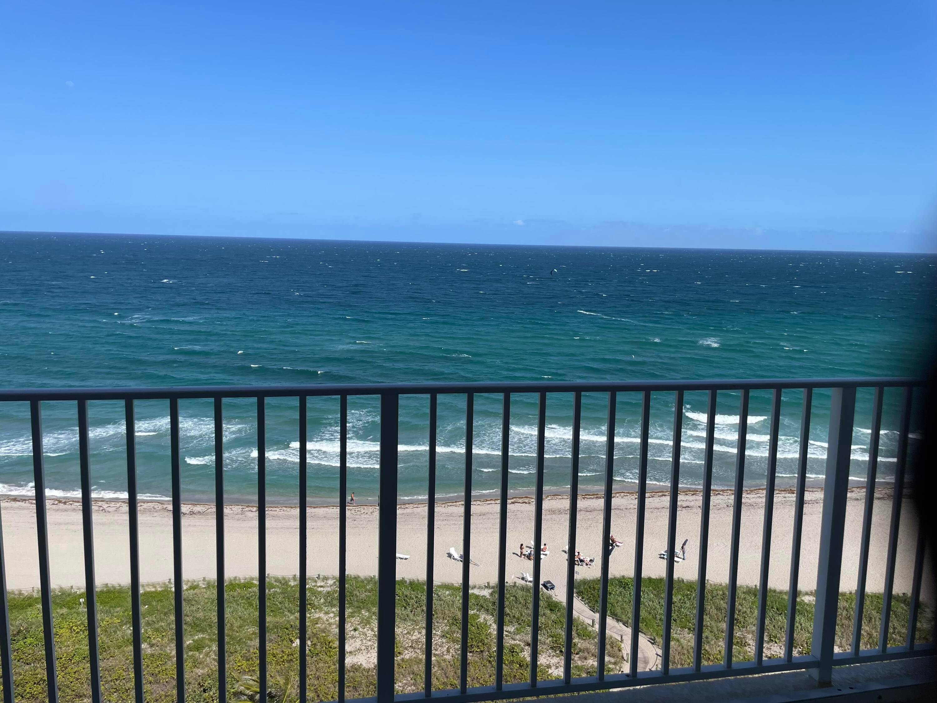 True resort living. Enjoy this direct oceanfront condo featuring remodeled and updated interior and furniture.