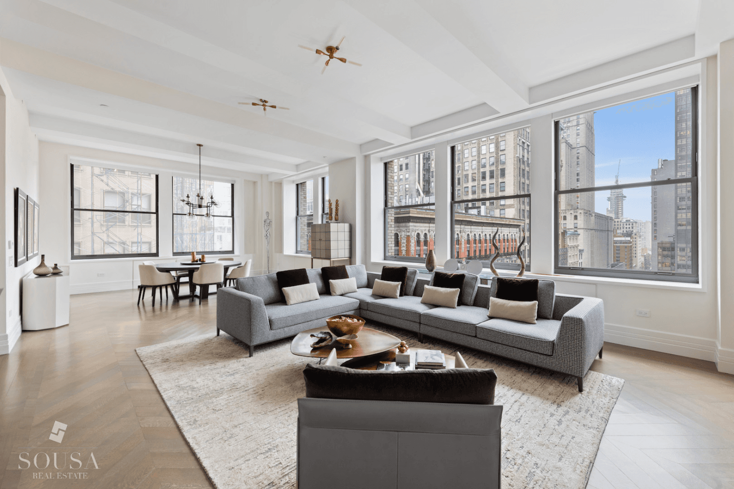 Exquisite home in the finest boutique luxury condominium on Madison Square Park 212 Fifth Avenue.