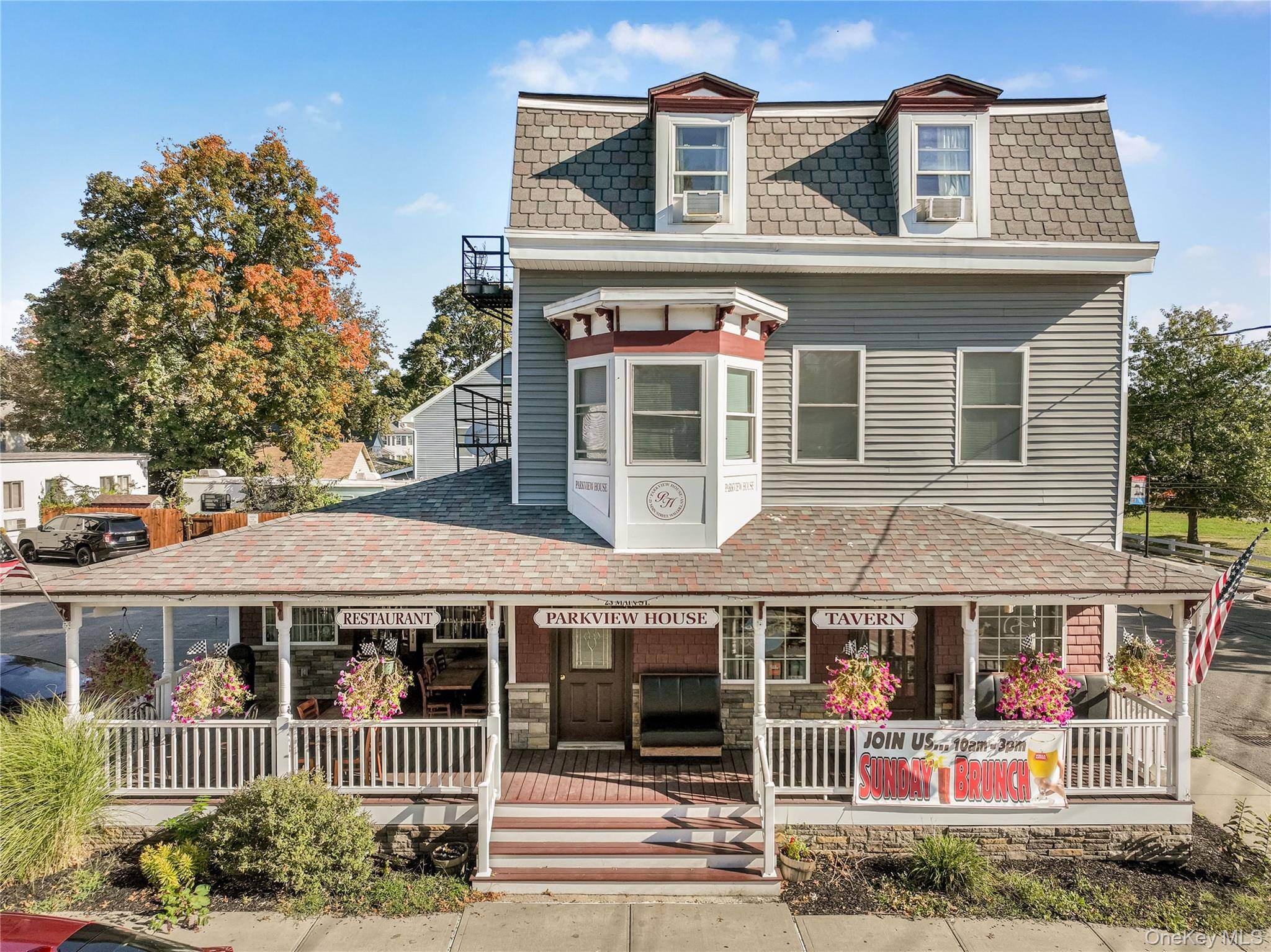 This exceptional mixed use commercial property in the Hamlet of Wallkill offers a rare investment opportunity combining a fully operational restaurant and bar on the first floor with four fully ...