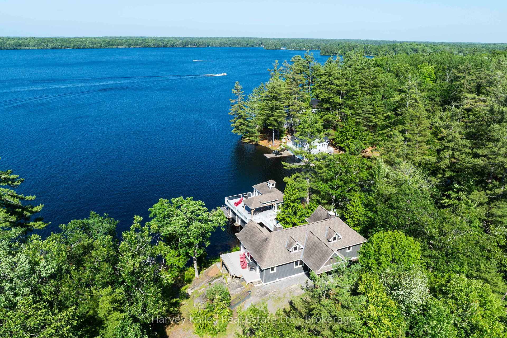 Sunshine amp ; views galore on Lake Muskoka in a prime location boasting a 10 out of 10 walk score to the shops and restaurants of Bala.