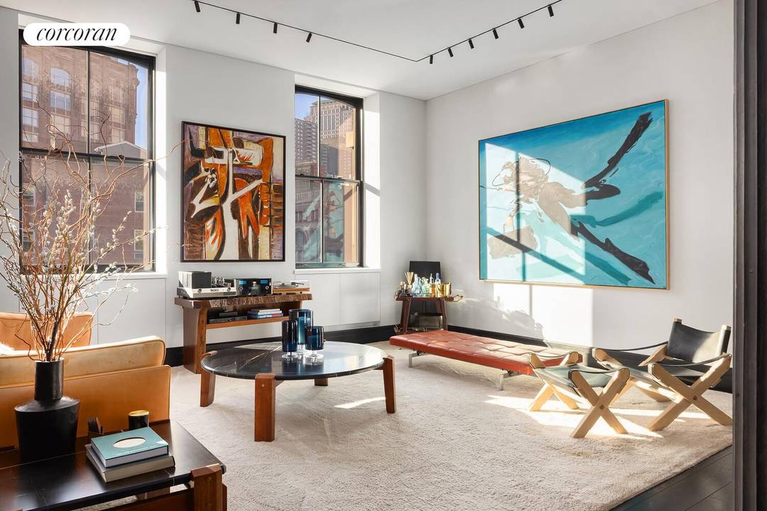 Tribeca Loft Masterpiece by Roman and Williams Occupying an entire floor of a discreet, boutique Tribeca condo op, Residence 4 at 115 West Broadway is a breathtaking 5, 000 square ...
