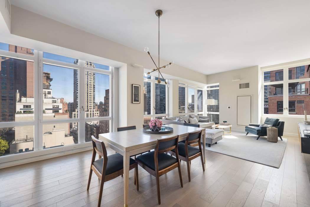 Residence 11A at 305 East 51st Street is a beautifully designed three bedroom, three bathroom home offering an exceptional balance of space, light, and modern luxury.
