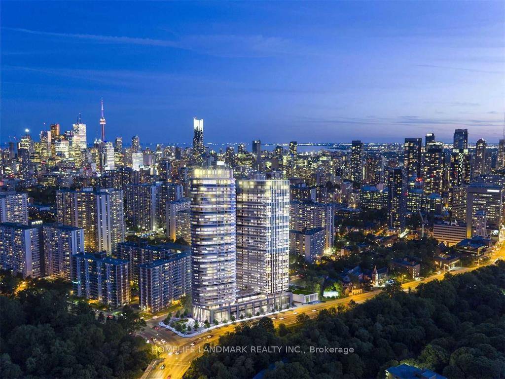 Tridel Built Via Bloor, Beautiful Corner Unit On High Floor With 1 Bedroom Den amp ; 1 Bathroom, Bright And Spacious Layout With Large Picture Windows, Open Balcony With Panoramic ...