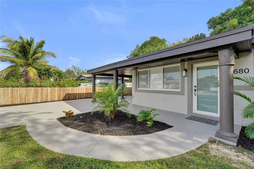 Completely remodeled 4 bedroom, 3 bathroom home.