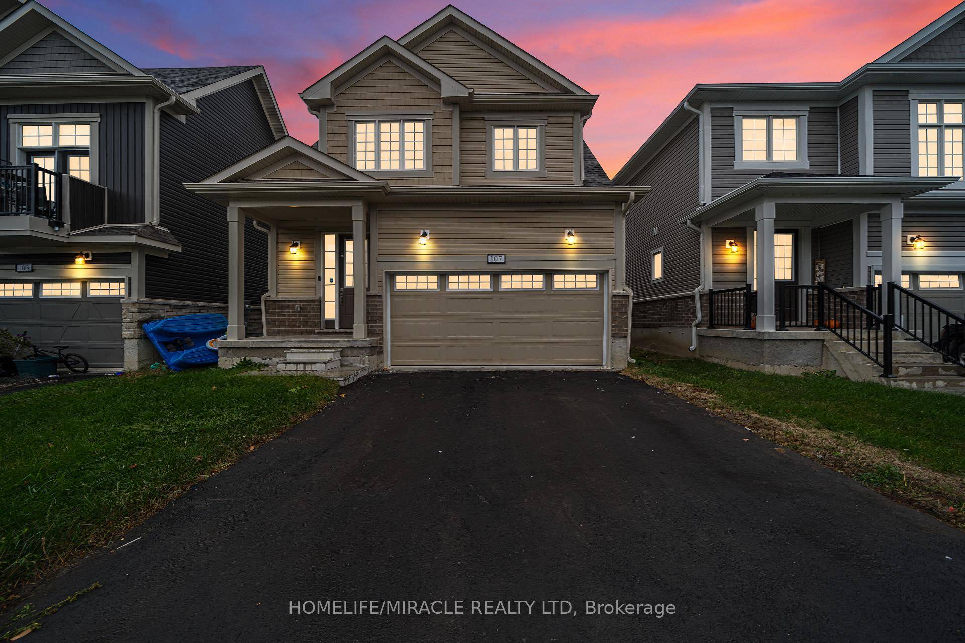 Stunning 1 Year Old Detached Home Offering 4 Spacious Bedrooms amp ; 2.