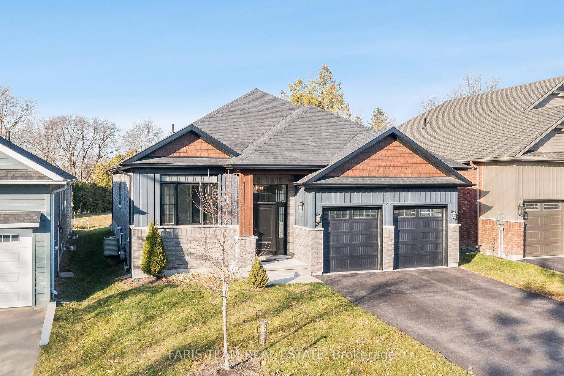 Welcome to this exceptional four year old custom built bungalow nestled in the tranquil neighborhood of Cookstown.