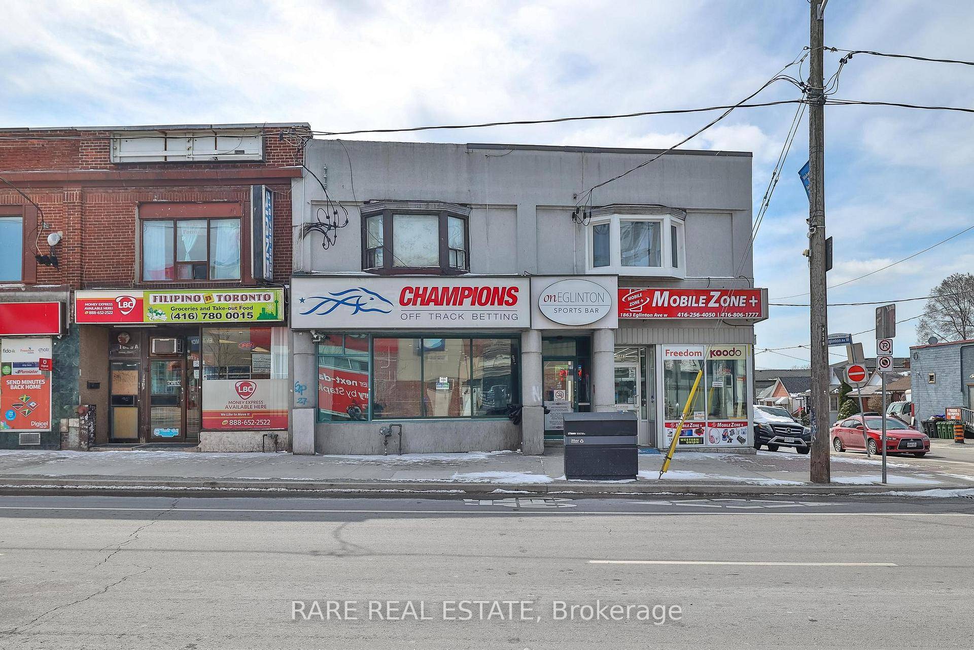 Rarely offered opportunity for a storefront situated at Dufferin amp ; Eglinton !
