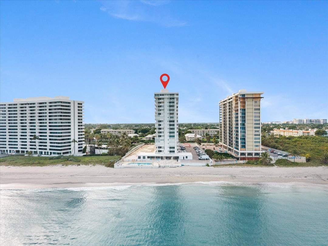 Direct and panoramic ocean views throughout this stunning northeast southeast corner unit via walls of impact windows and glass doors.