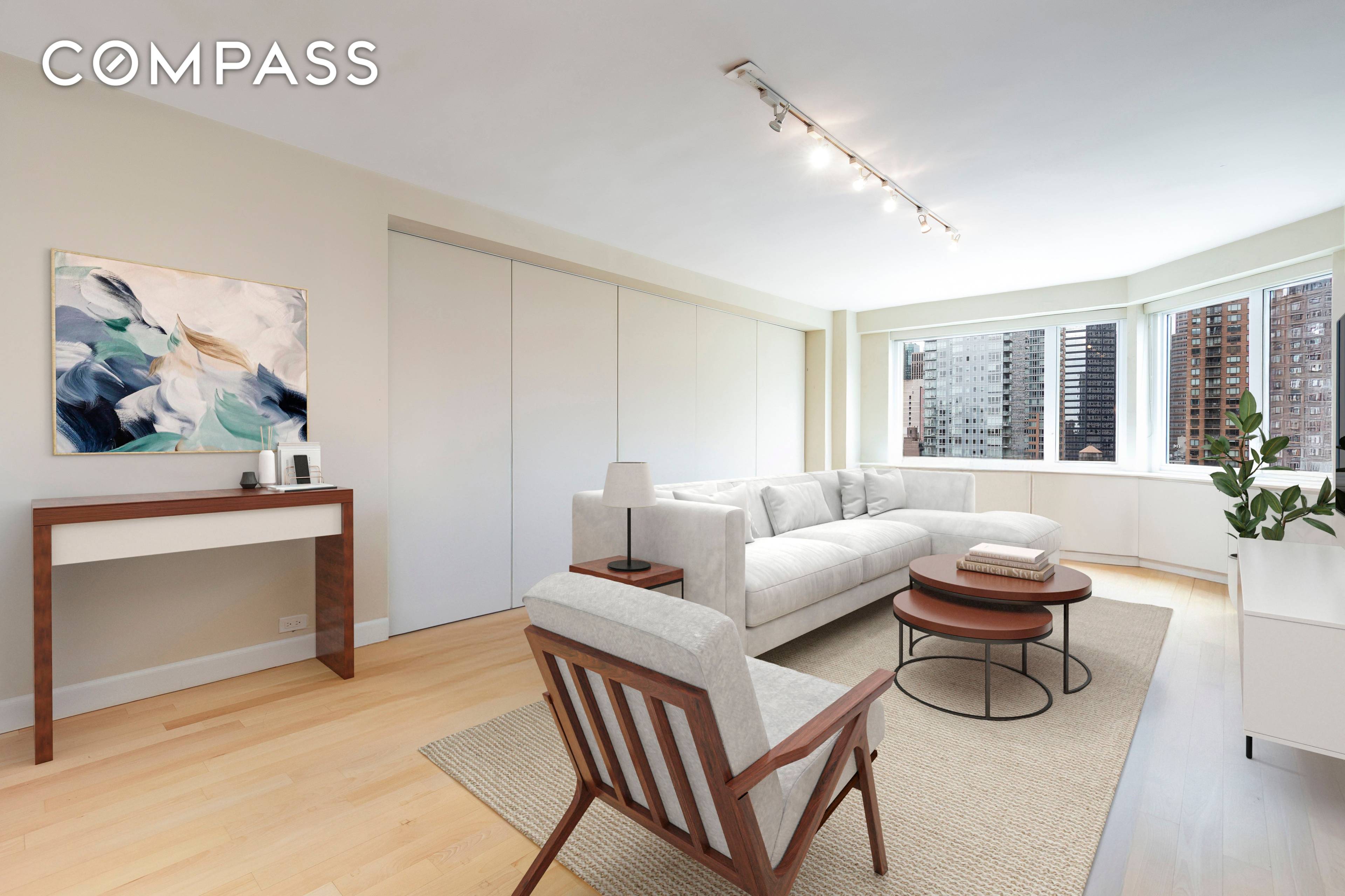 PRIVATE TERRACE BRAND NEW WINDOWS HIGH FLOOR Welcome home to Apartment 19D at Sutton Manor a rarely available high floor, corner unit, conveniently located in a fantastic building in the ...