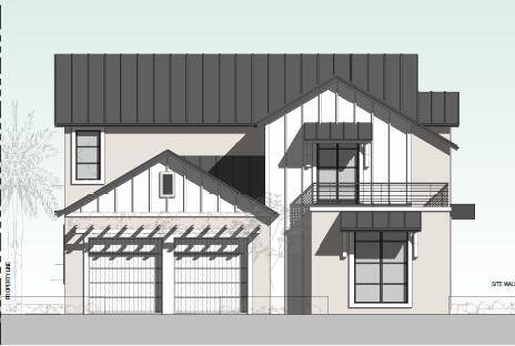 This price is for the south lot and plans to build a single family home designed by esteemed local architect, Randall Stoftt.