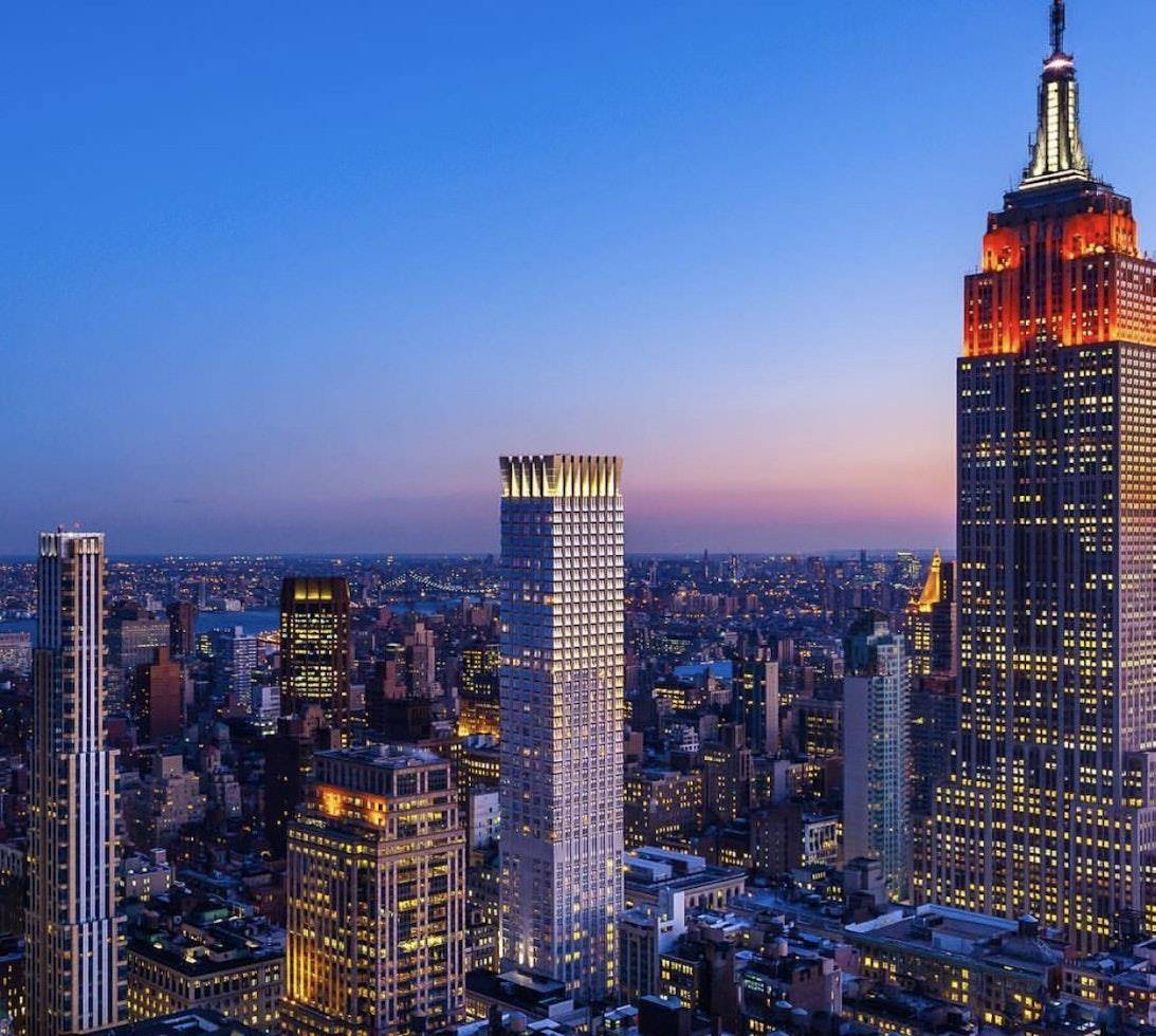 Gorgeous High Floor One Bedroom with Iconic Views at 400 Fifth Avenue Welcome to this stunning 982 SF one bedroom, 1.