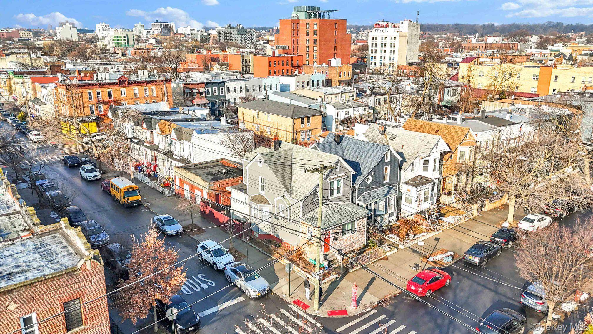 If you're looking for a 1 family corner property home with a 2 car garage and walking distance to subway, then this is the one you will want to see.