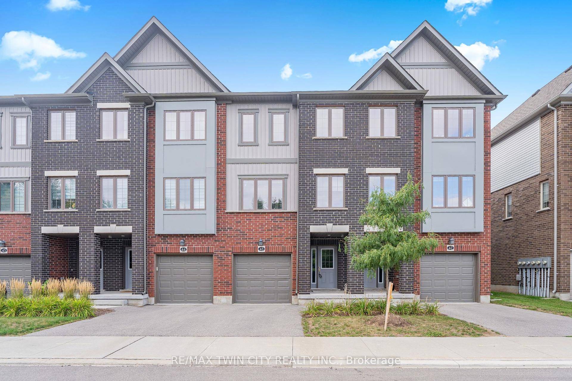 Welcome to 311 Woolwich Street, Unit 43 Executive Townhome Living in River Ridge, Waterloos Most Family Friendly Neighbourhood.