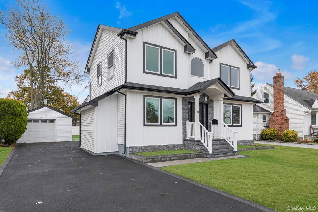 Stunning 5 Bed, 4 Bath New Construction Colonial Home From The Foundation Up in Hicksville For 1, 129, 999.