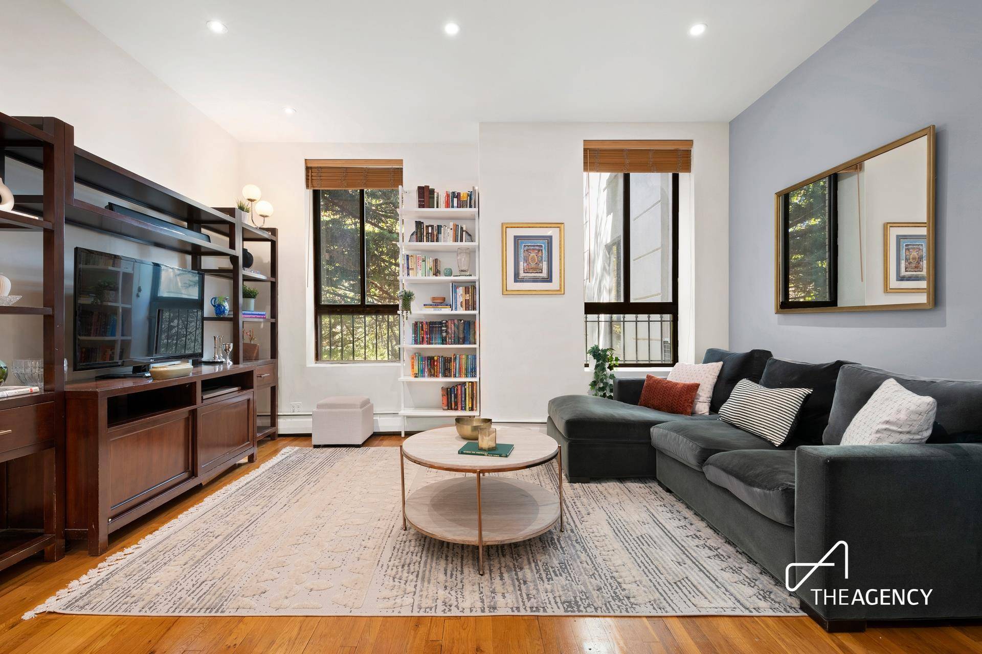 Welcome to your next home sweet home situated in the heart of Historic Park Slope take the elevator 1 flight up to a spacious 3 bedroom, 1.