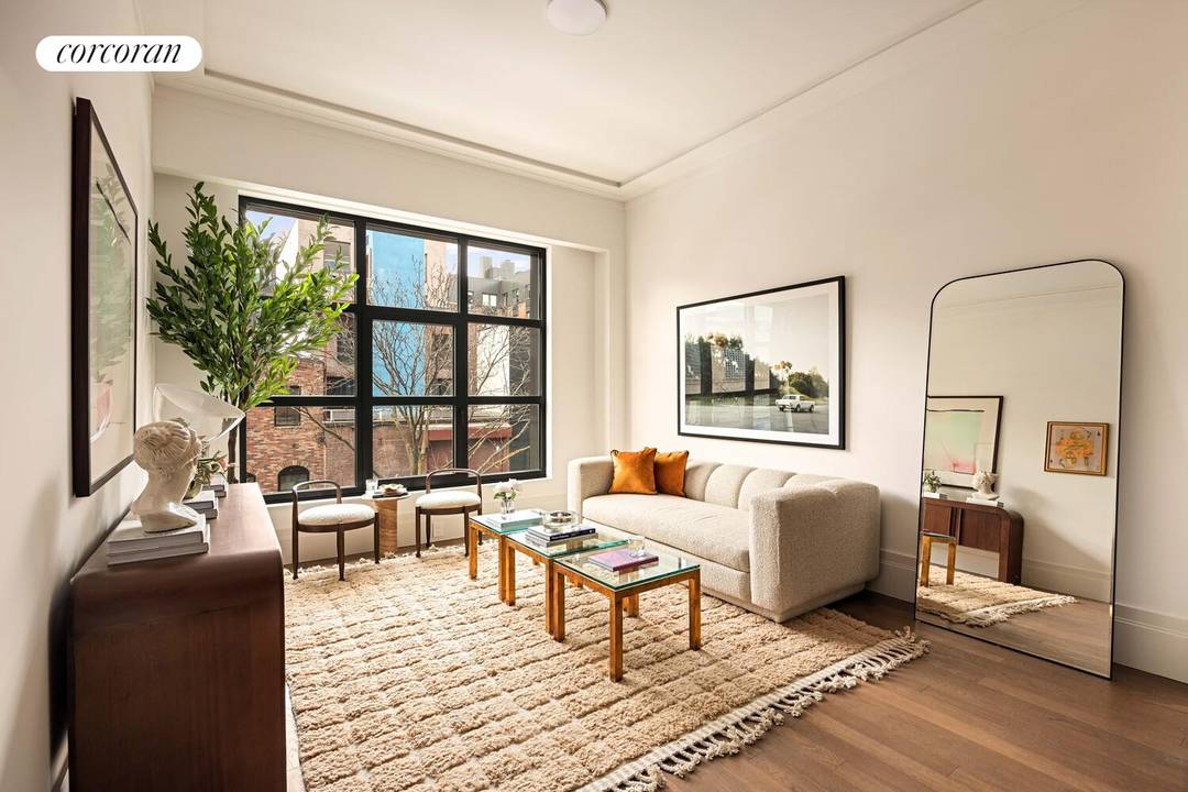 Unit 2F is that elusive 1 bed WITH a home office, super sunny South facing views, AND a 377 SF private rooftop cabana with endless water views and a gas ...