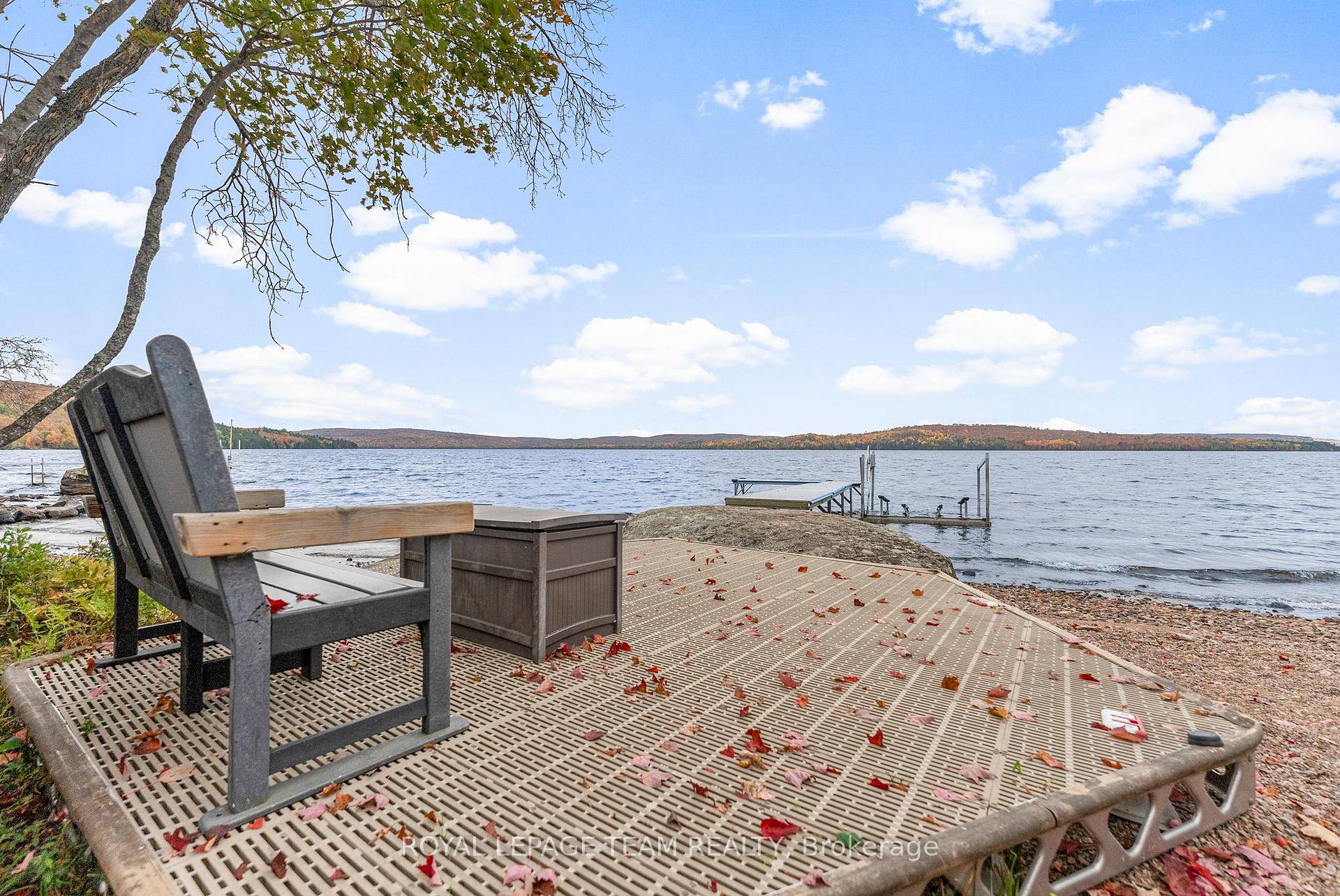 Wow it doesn't get any better than this, 187 feet of water front on beautiful sought after Bark Lake.