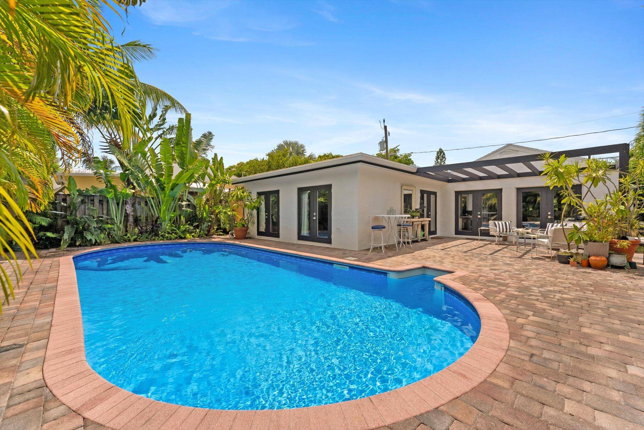 Step into your own private oasis.