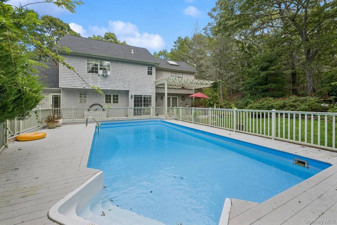 Set on the Springs Amagansett border this 4 bedroom, 2 1 2 bath is perfectly set in a quiet area with relatively easy access to beaches and three nearby towns.