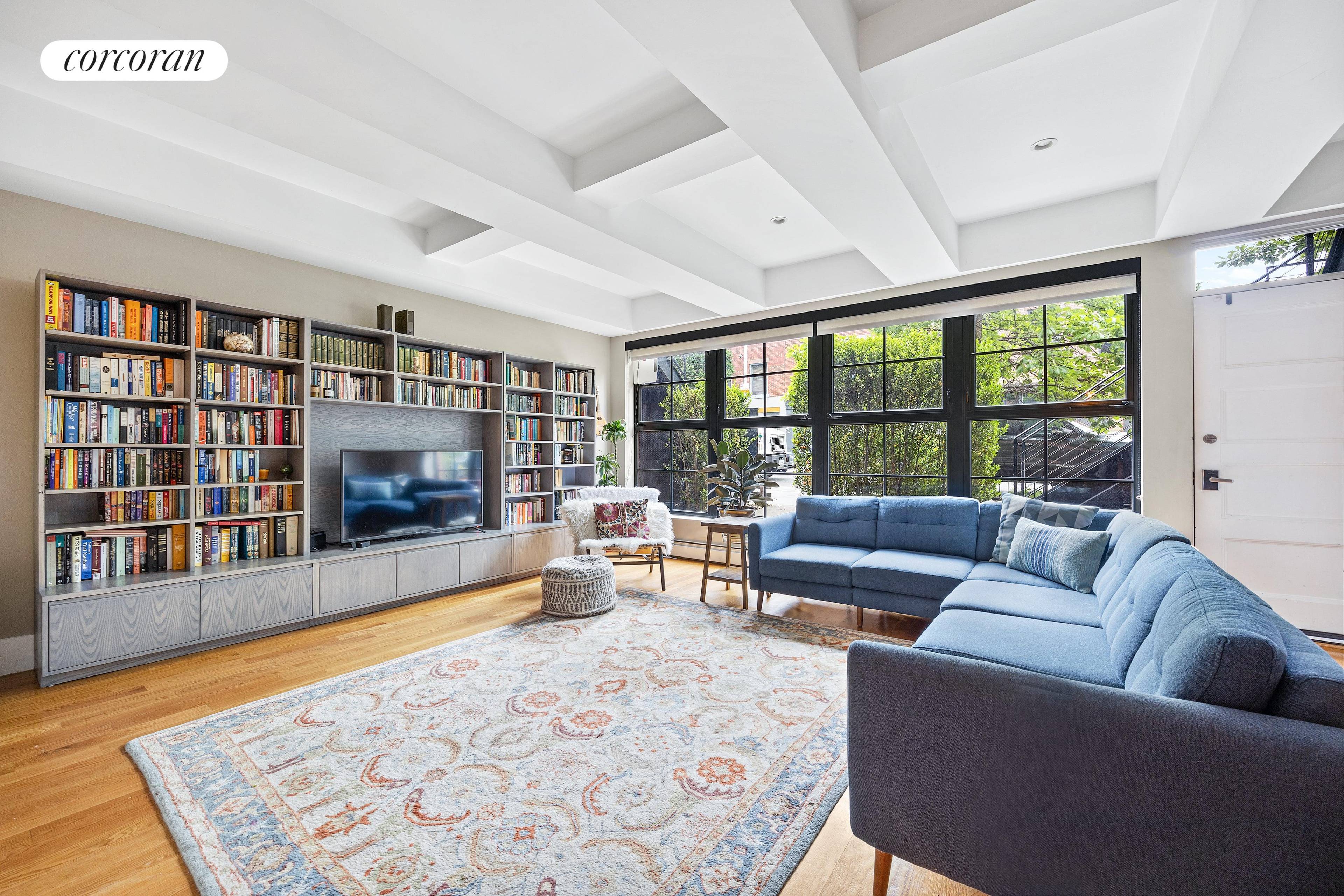 Conveniently located on the garden level of a 9 unit condominium in the desirable Columbia Street Waterfront neighborhood, this expansive, 2 bed, 2 bath apartment with home office and generous ...