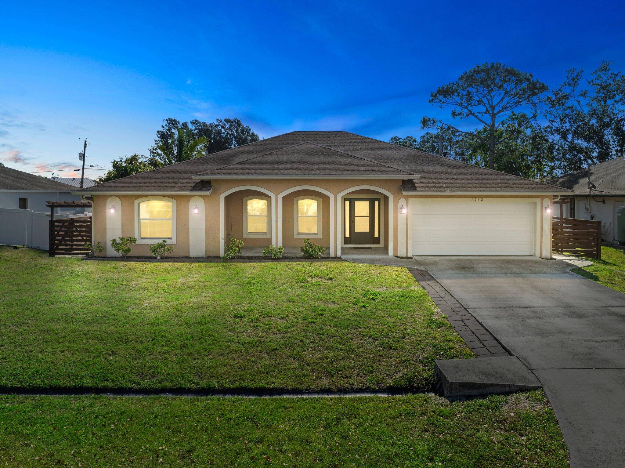 Welcome to this stunning 4 bedroom, 3 bathroom home built in 2018, offering the perfect blend of modern style and functionality.