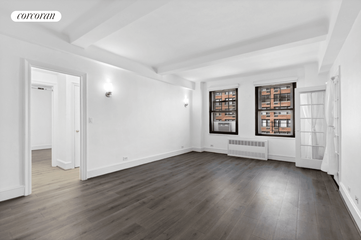 Nestled in a charming prewar building, this one bedroom apartment effortlessly blends classic elegance with modern convenience.