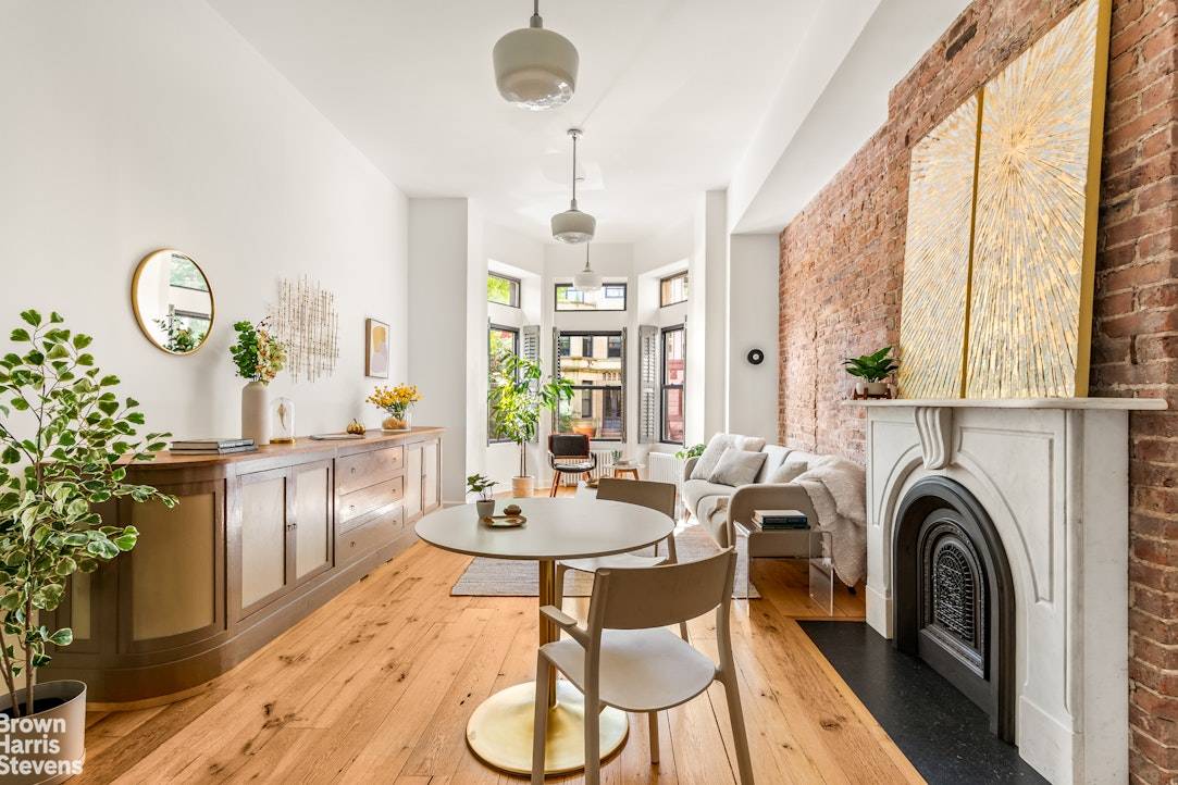 Welcome to 579 Jefferson Avenue, Unit 2, a stunning parlor level brownstone condo with an exclusive backyard in vibrant Bed Stuy !