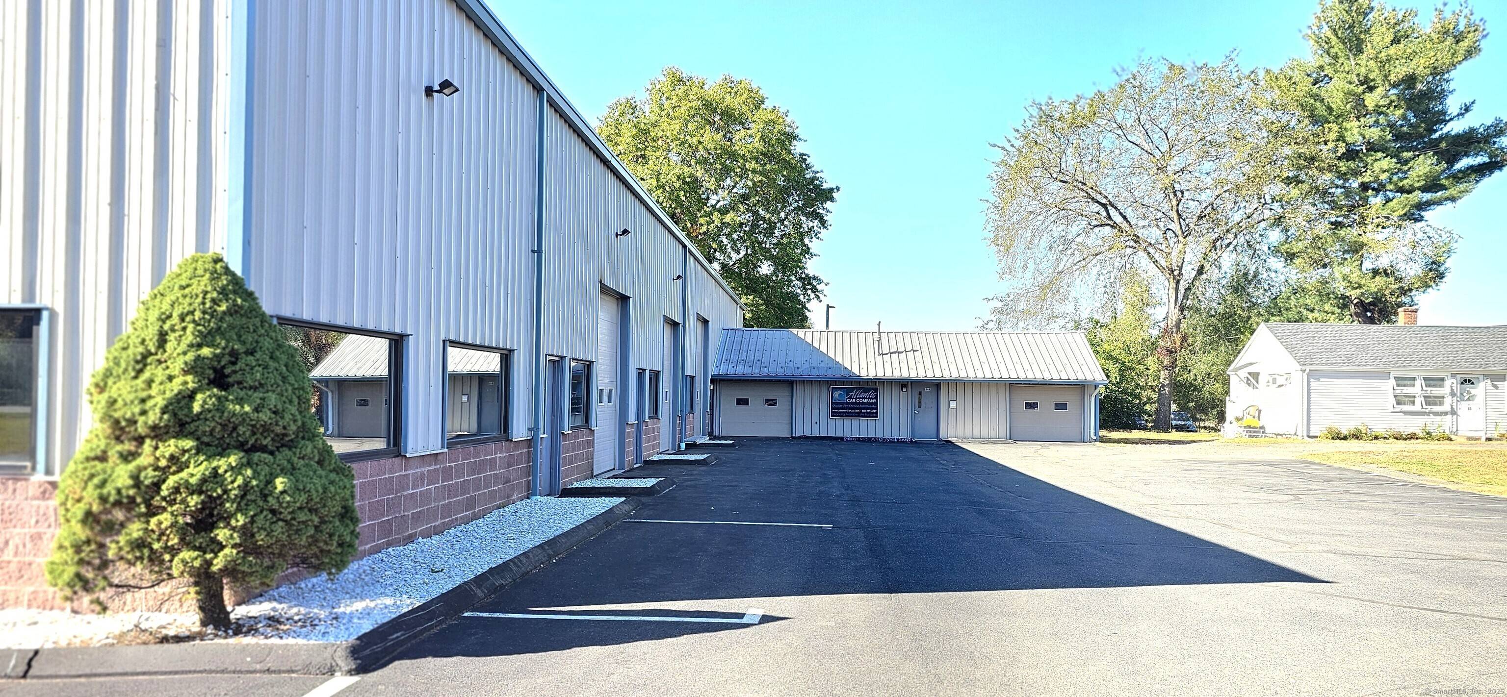 This exceptional commercial property on Rt 5 in East Windsor offers the rare opportunity to lease an entire 9, 250 sqft building in a prime, high visibility location.