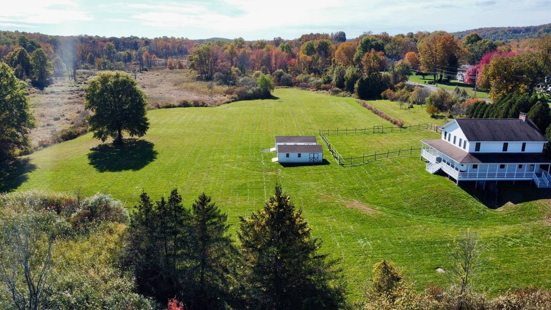 Charming updated 30 Acre Farmstead with Spacious Home, Horse Corral Breathtaking Views Welcome to your dream country retreat !
