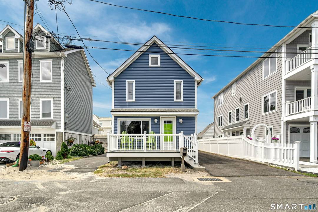 This Coastal Milford home features 1, 800 square foot of living space.