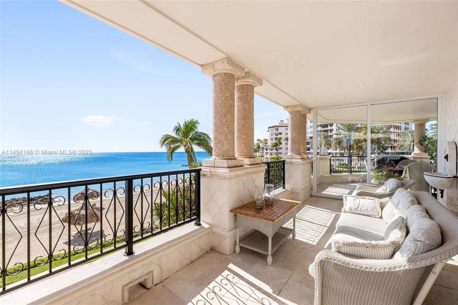 AVAILABLE MAY 2024 ! Experience luxuriousFisher Island living in this stunning 4 bed, 5 bath OCEANSIDE unit.